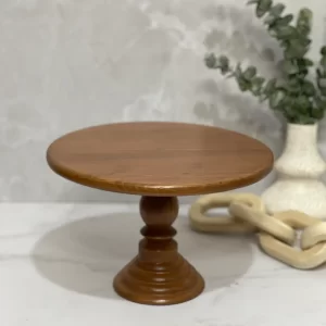 پایه کیک چوبی