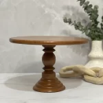 پایه کیک چوبی فنجون رنگی