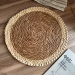 زیربشقابی حصیری جذاب