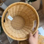 سطل و جادستمالی طرح حصیری با کیفیت
