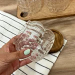 بانکه پیرکس درچوبی شیاردارخرید از فنجون رنگی