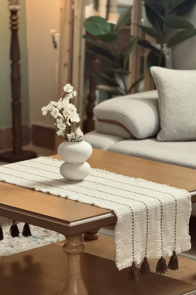 منسوجات فنجون رنگی